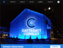 Tablet Screenshot of cattegattconsult.se
